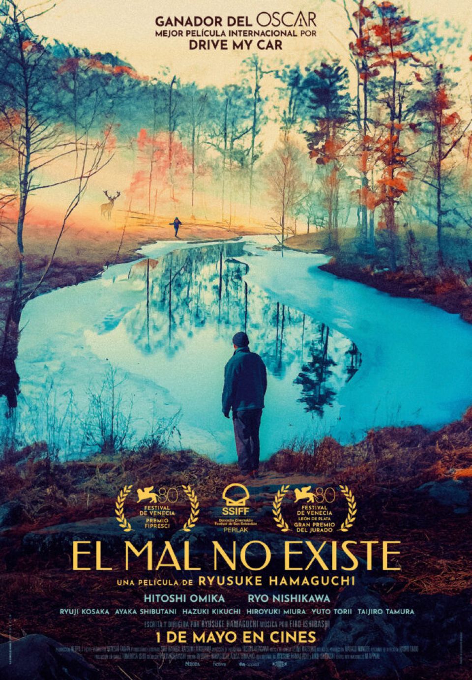 el mal no existe poster 1